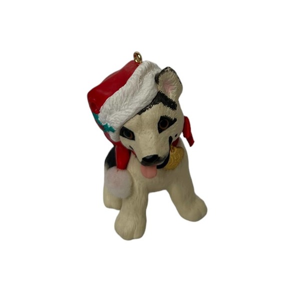 Vintage 1999 Hallmark Keepsake Ornament Puppy Love #9 Series German Shepherd Dog - Picture 2 of 11